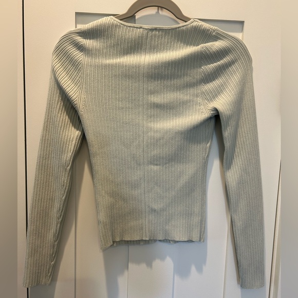 Express Ribbed Knit Sweater - Picture 2 of 3
